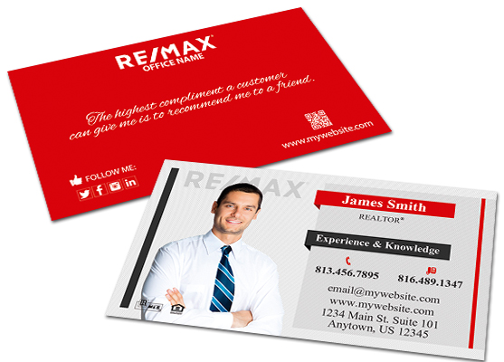 Business Cards, Remax Business Cards | Remax Business Card Templates, Remax Business Card designs, Remax Business Card Printing