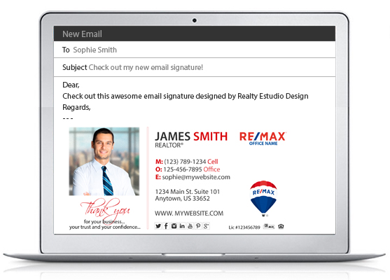 Remax Email Signatures | Remax Email Signature Templates, Remax Email Signature designs, Remax Email Signature Ideas, Email Signatures