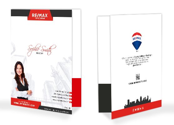 Remax Folders - Remax Business Card