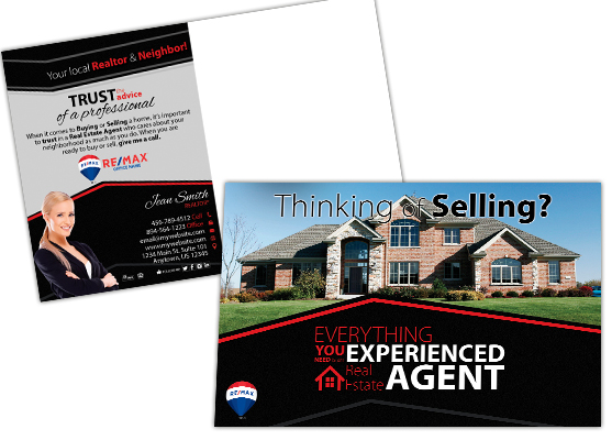 Remax Postcards, Remax Cards - Remax Business Card