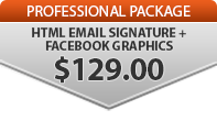 ○ Add HTML Email Signature & Facebook Graphs